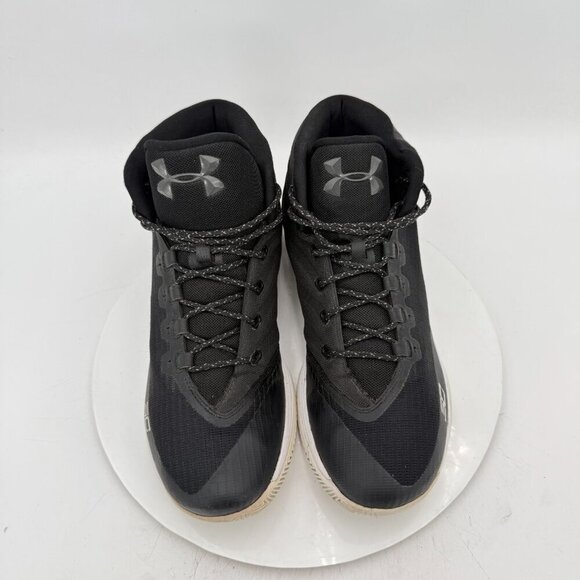 Under Armour Curry 3 Men Size 11.5 1269279 006 Black White Basketball Shoes - Picture 3 of 11